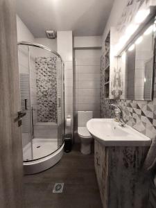 A bathroom at Apartment