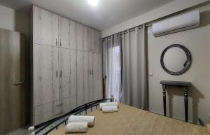 A bed or beds in a room at Apartment