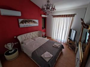 Telewizja i/lub zestaw kina domowego w obiekcie Villa Farran 1