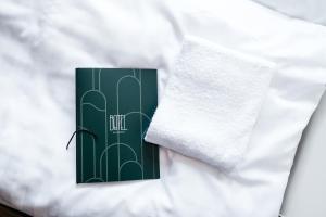 Een bed of bedden in een kamer bij Botel Maastricht