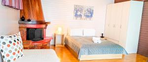 Postel nebo postele na pokoji v ubytování Vice Versa Elegant Apartment 3