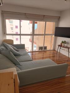 Posezení v ubytování Cosy Apartment - La Manga, km 7
