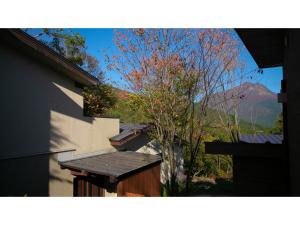 a view of a mountain from a house at Innterhill Tsubasa Yufuin - Vacation STAY 94216v in Yufuin