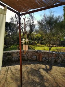 A garden outside Masseria Borgo del Gallo