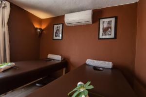 Postel nebo postele na pokoji v ubytování Riad Agathe & Spa