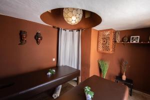 Posezení v ubytování Riad Agathe & Spa