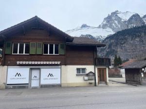 Nespecifikovaný výhled na hory nebo výhled na hory při pohledu z apartmánu