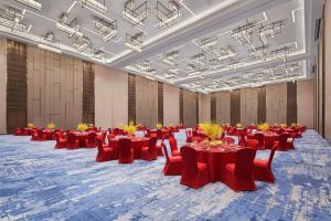 Posezení v ubytování Foshan Marriott Hotel + 37 fotografií