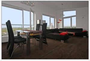 Posezení v ubytování Dünenhotel Borkum