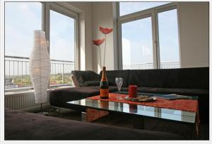 Posezení v ubytování Dünenhotel Borkum