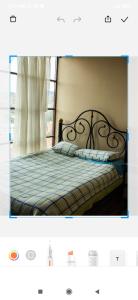 Säng eller sängar i ett rum på Santa Pacha