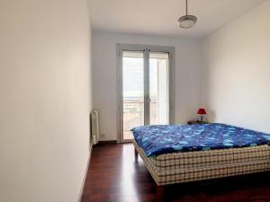 Posteľ alebo postele v izbe v ubytovaní PALAVAS LES FLOTS F3 TOUT CONFORT VUE MER - FR-1-715-29