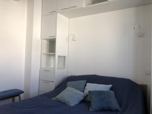 Posedenie v ubytovaní Palavas: Appart rénové F3 climatisé avec parking, 1ère ligne, accès plage, idéal pour 4 pers. - FR-1-715-36