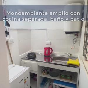 Kuchyňa alebo kuchynka v ubytovaní Monoambiente Amoblado