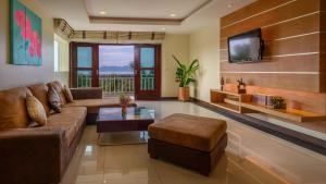 Posezení v ubytování Koh Samui Tower