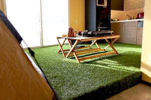 Kép MolinHotels506 アクティビティを満喫できる札幌定山渓 天然温泉付- CampRoom S-Beds6 szállásáról Dzsozankeiben a galériában