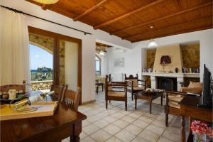 A seating area at Villa Eleftheria private pool/garden/view/3bdrms/3.5bthrms