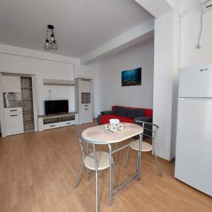 Nhà bếp/bếp nhỏ tại Rio Apartament