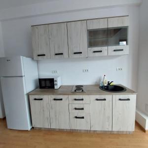 Nhà bếp/bếp nhỏ tại Rio Apartament