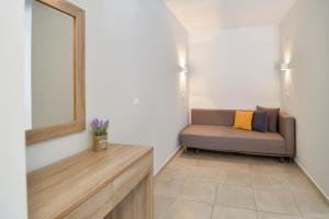 A seating area at Medusa studios