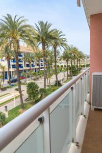 Balkón alebo terasa v ubytovaní Apartamento mediterráneo en pleno corazón de Moraira