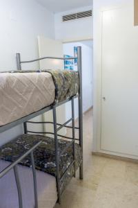 Posteľ alebo postele v izbe v ubytovaní Apartamento mediterráneo en pleno corazón de Moraira