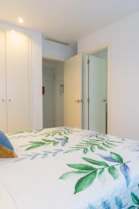 Posteľ alebo postele v izbe v ubytovaní Apartamento mediterráneo en pleno corazón de Moraira
