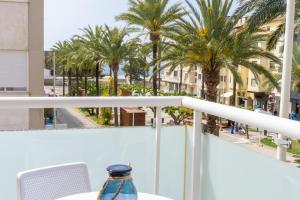 Balkón alebo terasa v ubytovaní Apartamento mediterráneo en pleno corazón de Moraira