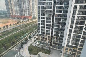 an aerial view of a city with tall buildings at Căn hộ dịch vụ Homestay Greenbay - Zhomestay in Thượng Thôn