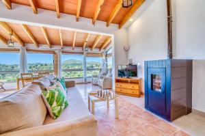 Ruang duduk di Ideal Property Mallorca - Sementaret