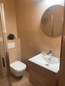 Koupelna v ubytování hotel Nautilus