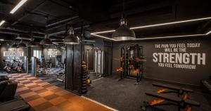 Fitness centrum a/nebo fitness zařízení v ubytování Talbot Hotel Stillorgan