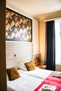 Postel nebo postele na pokoji v ubytování Hotel Industrie + 37 fotografií