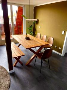 Posezení v ubytování Geschmackvolle Ferienwohnung in Markkleeberg