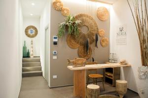 Posezení v ubytování NEREA - Apulian Suite and Rooms