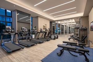 Fitness centrum a/nebo fitness zařízení v ubytování Somerset Haizhu Centre Guangzhou