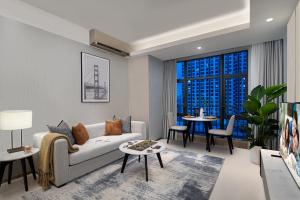 Posezení v ubytování Somerset Haizhu Centre Guangzhou