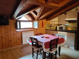 Kuchyň nebo kuchyňský kout v ubytování B&B Il Ghiro-Country House