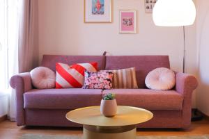 Posedenie v ubytovaní IMMOGROOM - Beautiful and cosy- Suquet- near the beaches - AC