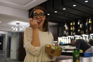Hotel Imperiale italokat is kínál