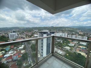 Nespecifikovaný výhled na hory nebo výhled na hory při pohledu z apartmánu