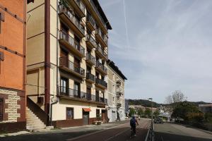 Bygningen som lejligheden ligger i