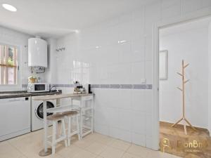 Kuchnia lub aneks kuchenny w obiekcie Apartamento cerca de la playa en las lagunas de Mijas
