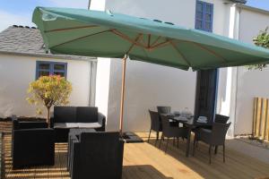 Patio nebo venkovní prostory v ubytování Casas da Fortaleza