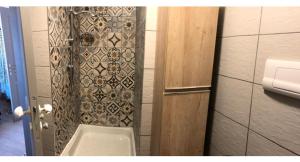 Phòng tắm tại Appartement sur l île de cavallo