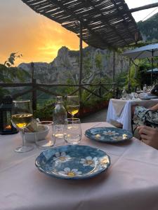 Nespecifikovaný výhled na hory nebo výhled na hory při pohledu z bed and breakfast