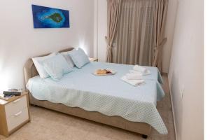 Postel nebo postele na pokoji v ubytování Modern 2bedroom flat with spacious balcony
