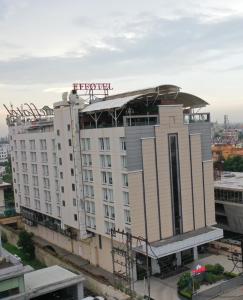 a building with a sign on top of it at Effotel By Sayaji Indore in Indore