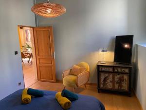 Fotografia z galérie ubytovania Bel appartement avec vue sur le Palais des Papes v Avignone