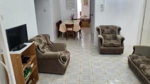 Χώρος καθιστικού στο Ventnor House Apartments